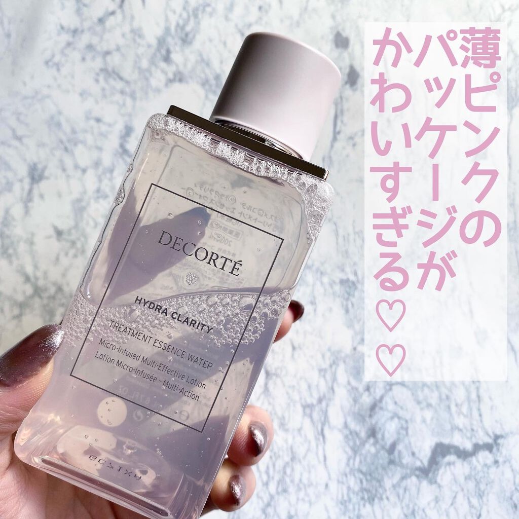 イドラクラリティ 薬用 トリートメント エッセンス ウォーター/DECORTÉ/化粧水を使ったクチコミ(4枚目)