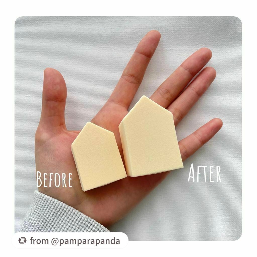 ジェリータッチスポンジ ハウス型/ロージーローザ/パフ・スポンジを使ったクチコミ(4枚目)