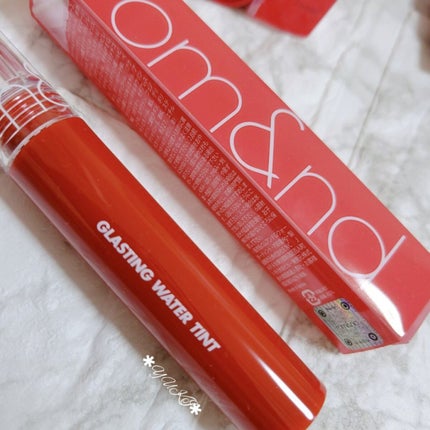 グラスティングウォーターティント/rom&nd/リップティントを使ったクチコミ(3枚目)