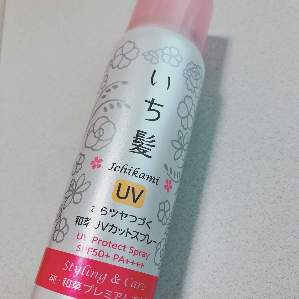 さらツヤつづく和草UVカットスプレー/いち髪/ヘアスプレーを使ったクチコミ（1枚目）