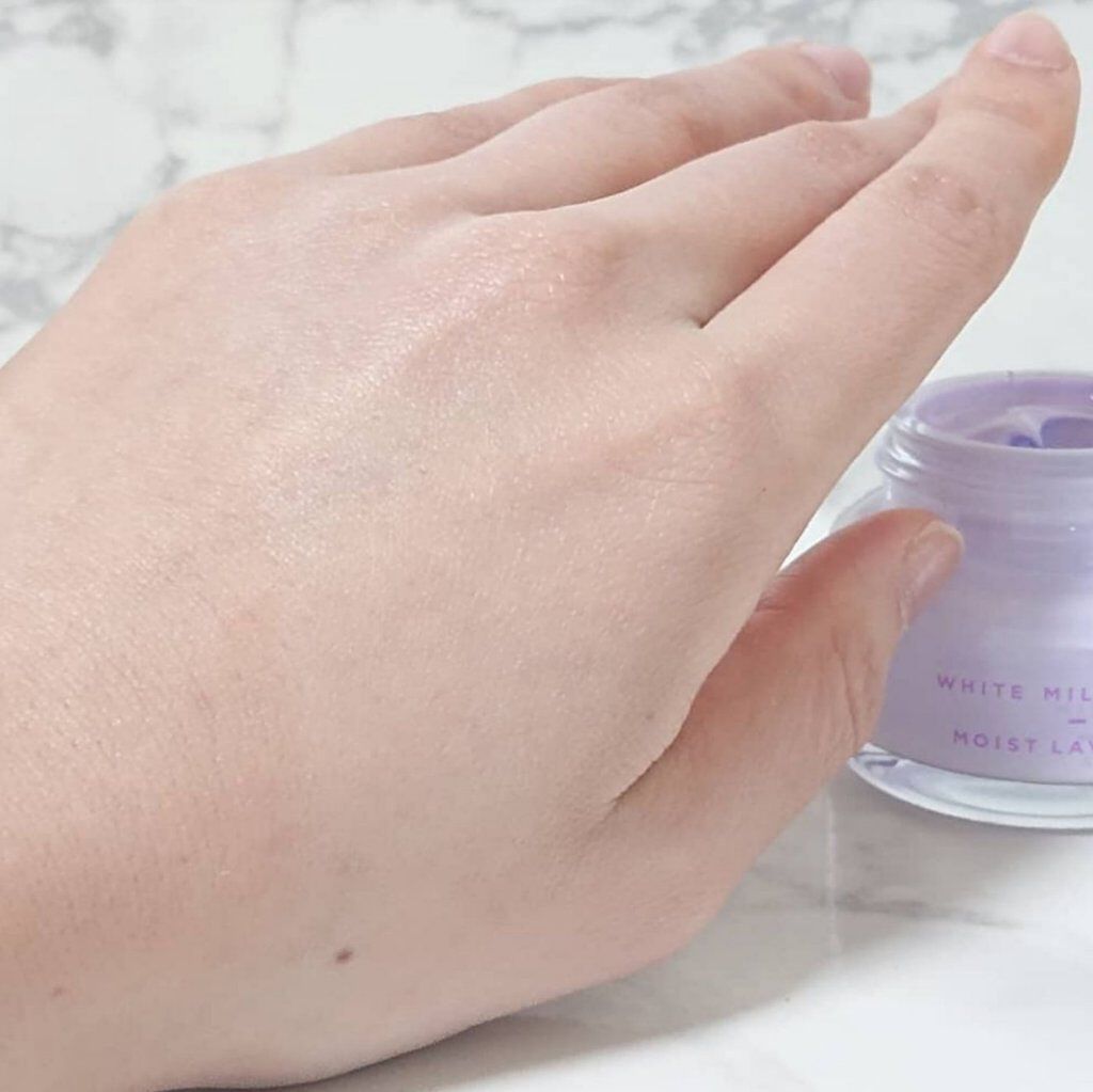 トーンアップクリーム モイストラベンダー/モウシロ/化粧下地を使ったクチコミ（2枚目）