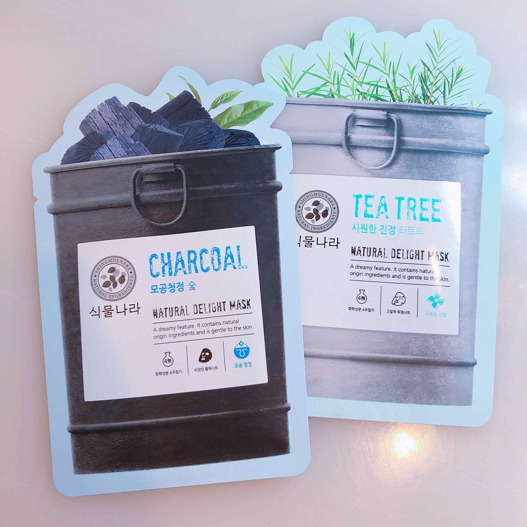 ナチュラル ディライト ティーツリー カーミング パック/SHINGMULNARA/洗い流すパック・マスクを使ったクチコミ(1枚目)