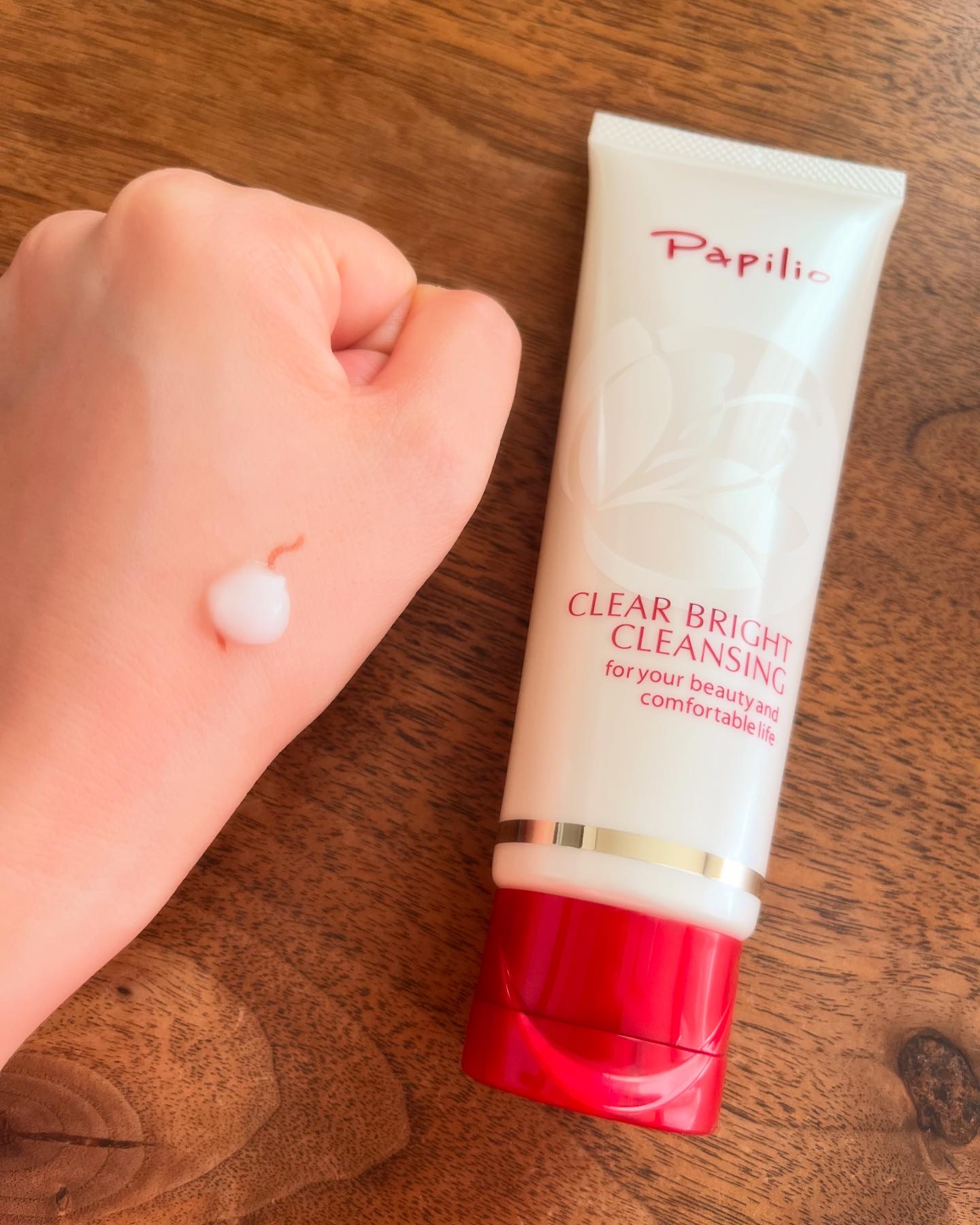 クリアブライトクレンジング/Papilio/ミルククレンジングを使ったクチコミ（3枚目）