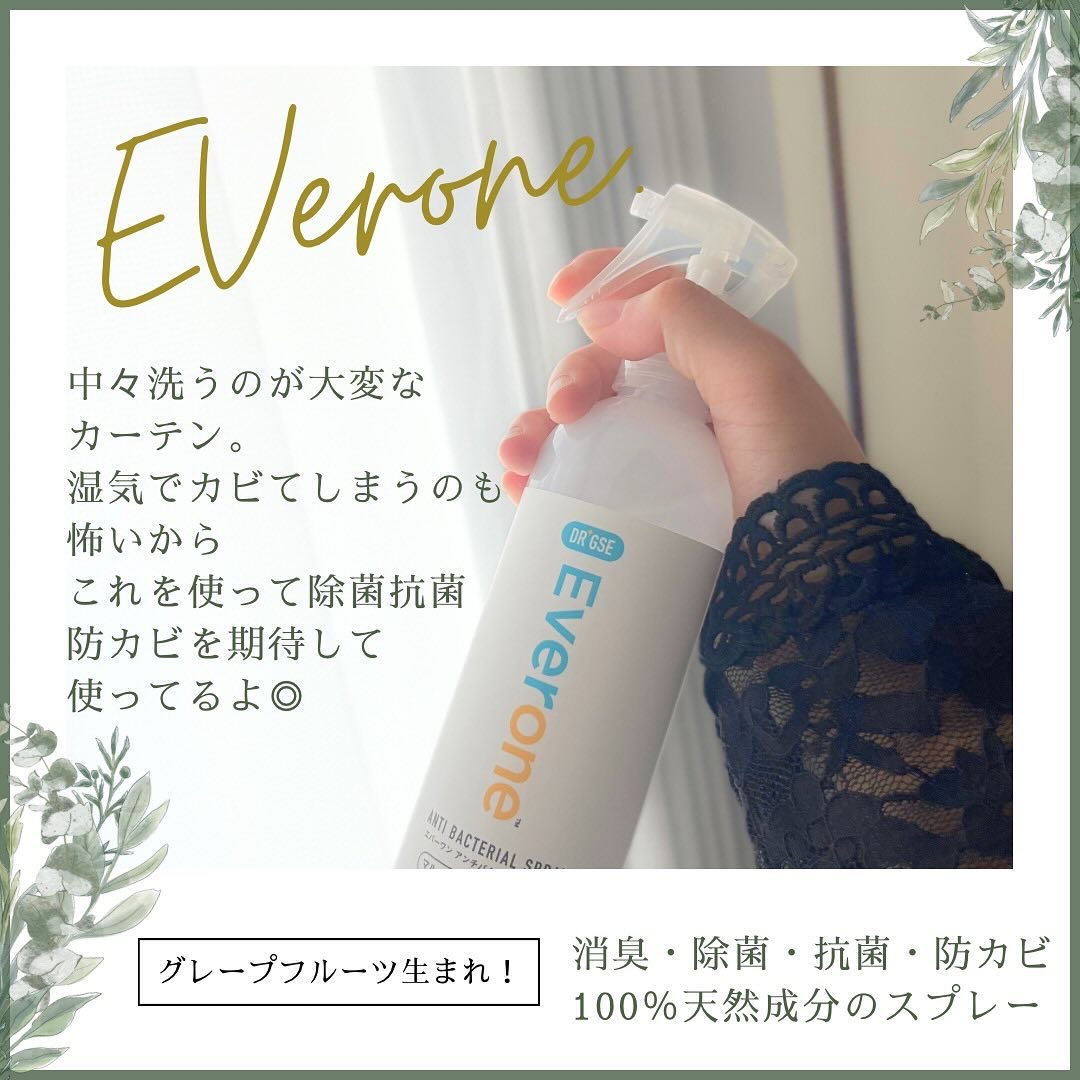 エバーワン マルチ消臭・除菌・抗菌スプレー/DR.GSE/その他を使ったクチコミ（1枚目）