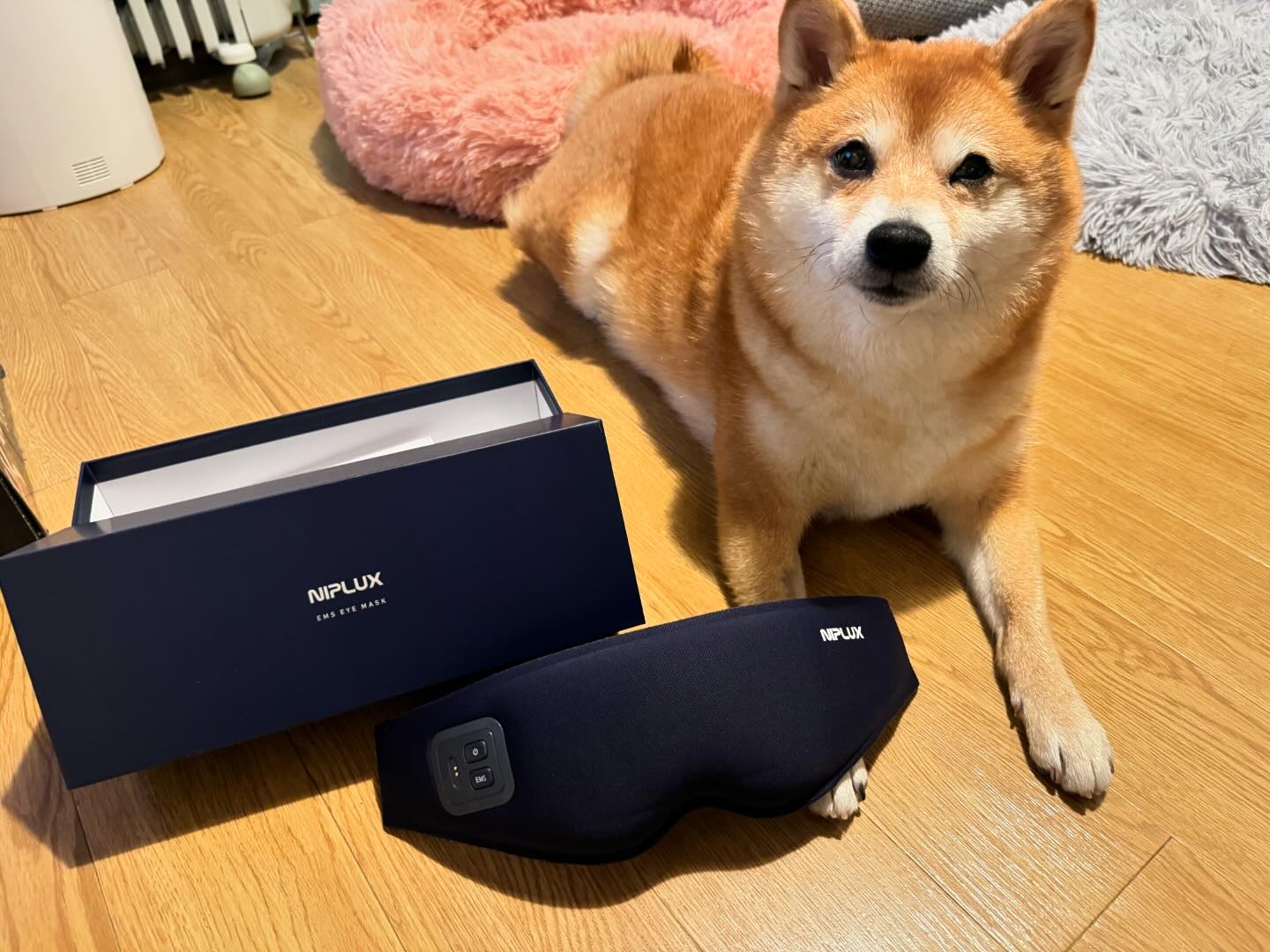 EMS EYE MASK/NIPLUX/アイマッサージャーを使ったクチコミ（1枚目）