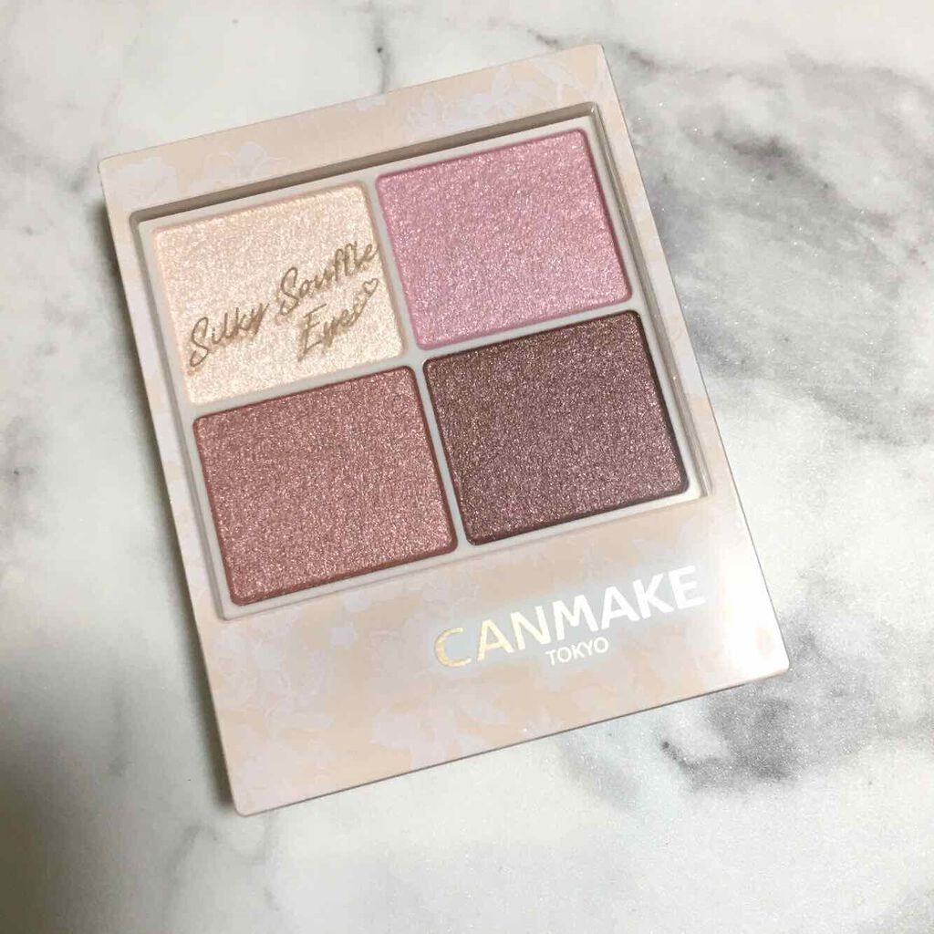 シルキースフレアイズ/キャンメイク/アイシャドウパレットを使ったクチコミ(1枚目)