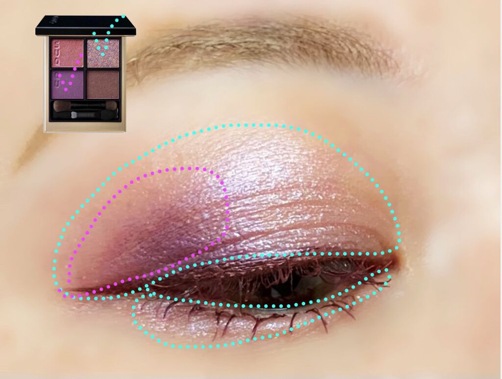 シグニチャー カラー アイズ/SUQQU/アイシャドウパレットを使ったクチコミ(5枚目)