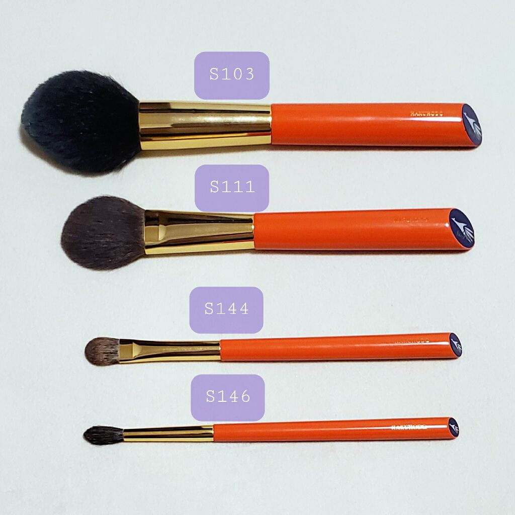 メイクアップブラシ/白鳳堂/メイクブラシを使ったクチコミ(2枚目)