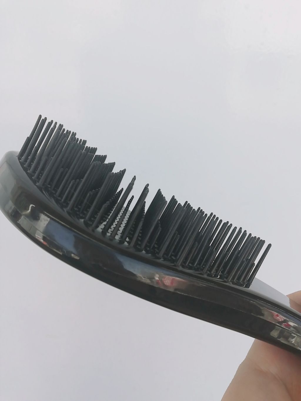 絡みにくい!髪通りなめらか長短2段ヘアブラシ/キャンドゥ/ヘアブラシを使ったクチコミ(3枚目)