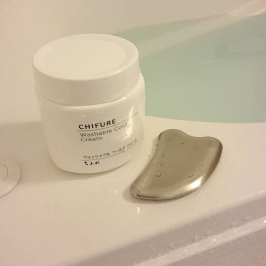 ウォッシャブル コールド クリーム/ちふれ/クレンジングクリームを使ったクチコミ（1枚目）