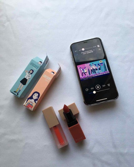 モアート ベルベットリップスティック/MOART/口紅を使ったクチコミ(1枚目)