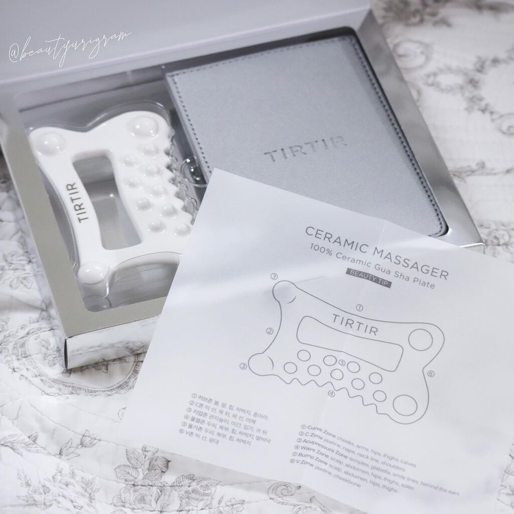 セラミックかっさ/TIRTIR(ティルティル)/かっさプレートを使ったクチコミ(2枚目)