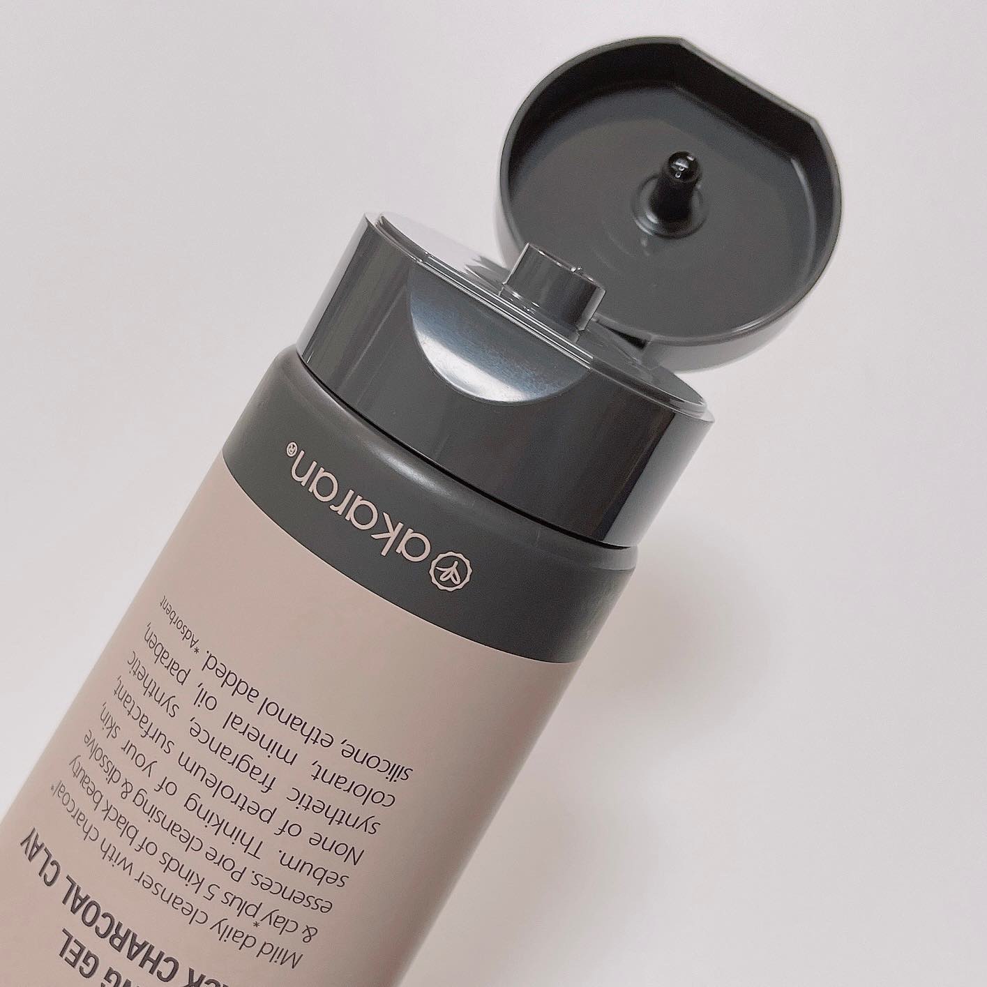 ブラックジェルクレンジング/.akaran/クレンジングジェルを使ったクチコミ（2枚目）