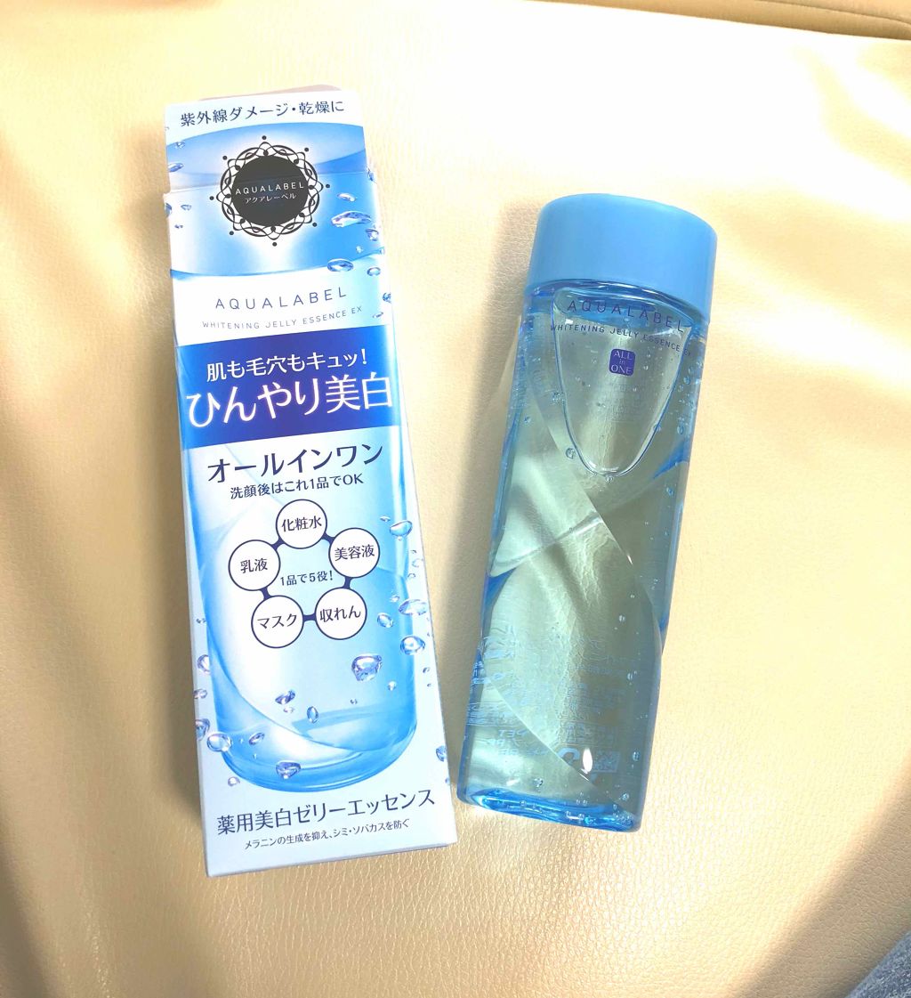 ホワイトニングゼリーエッセンス/アクアレーベル/オールインワン化粧品を使ったクチコミ(1枚目)