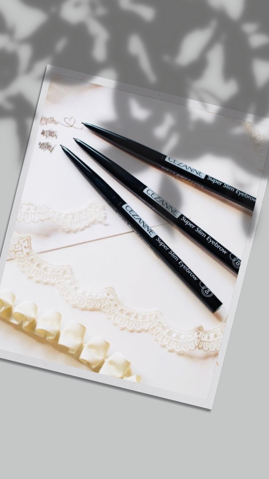 超細芯アイブロウ/CEZANNE/アイブロウペンシルを使ったクチコミ（1枚目）