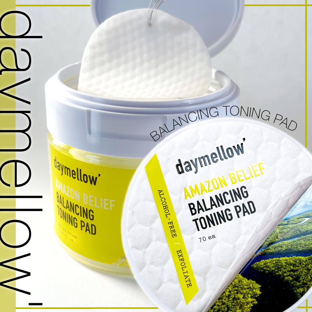 アマゾンビリーフバランシングトーニングパッド/daymellow’/トナーパッドを使ったクチコミ（1枚目）