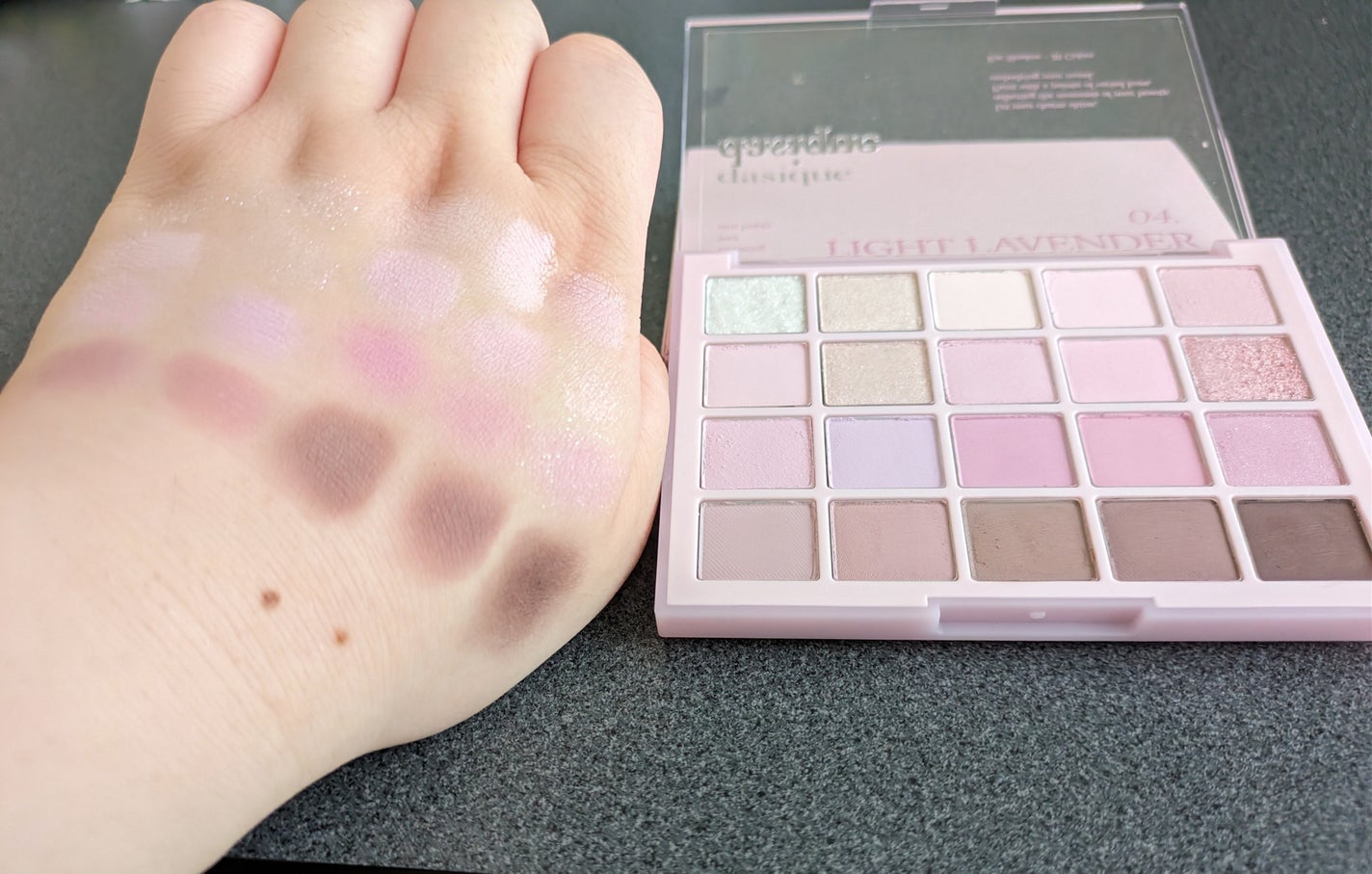 ムードシャドウパレット/dasique/アイシャドウパレットを使ったクチコミ(3枚目)