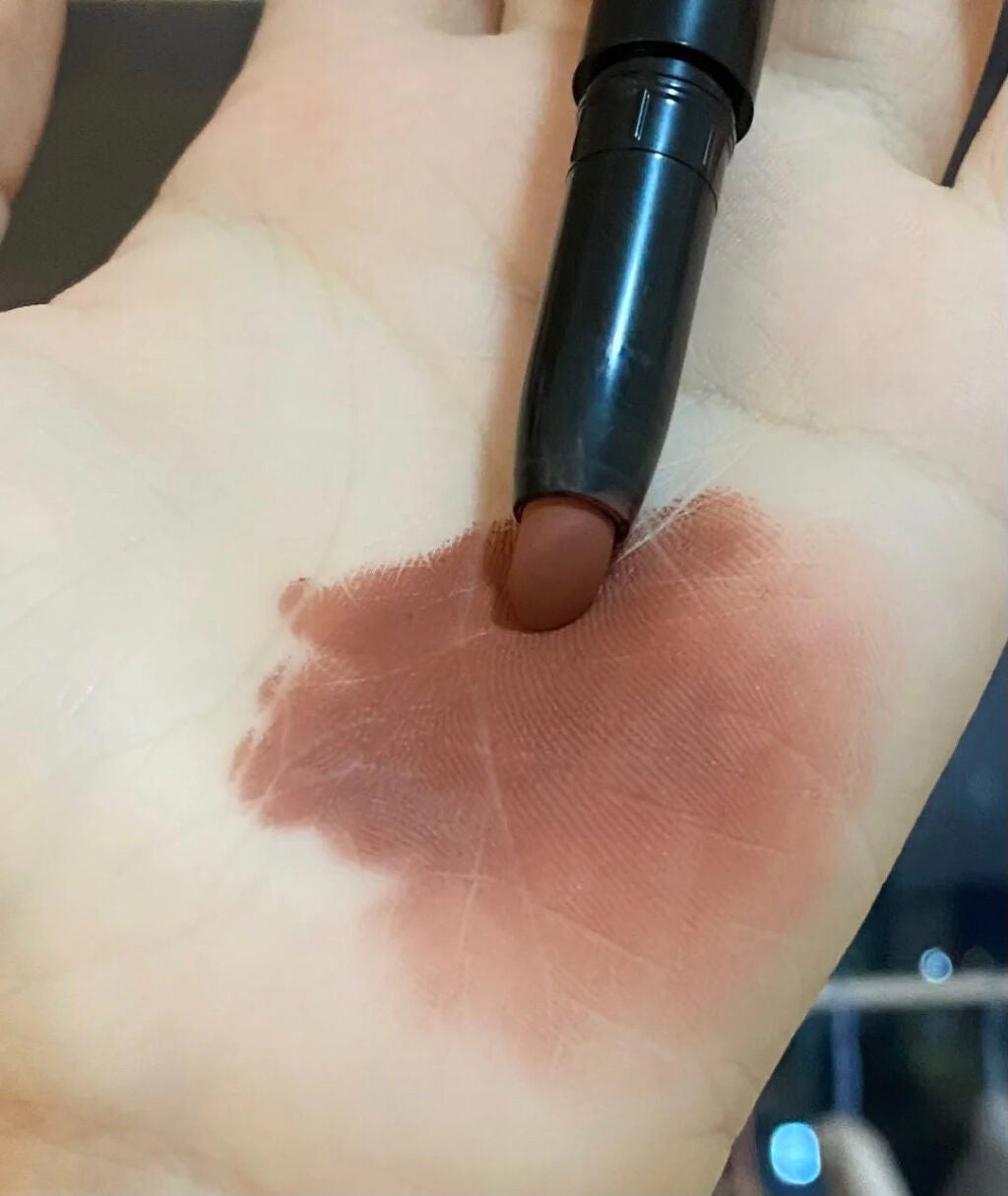 ゆり on LIPS 「NYX色:17SEDUCTION「ブラウン」 12EXOTI..」(3枚目)