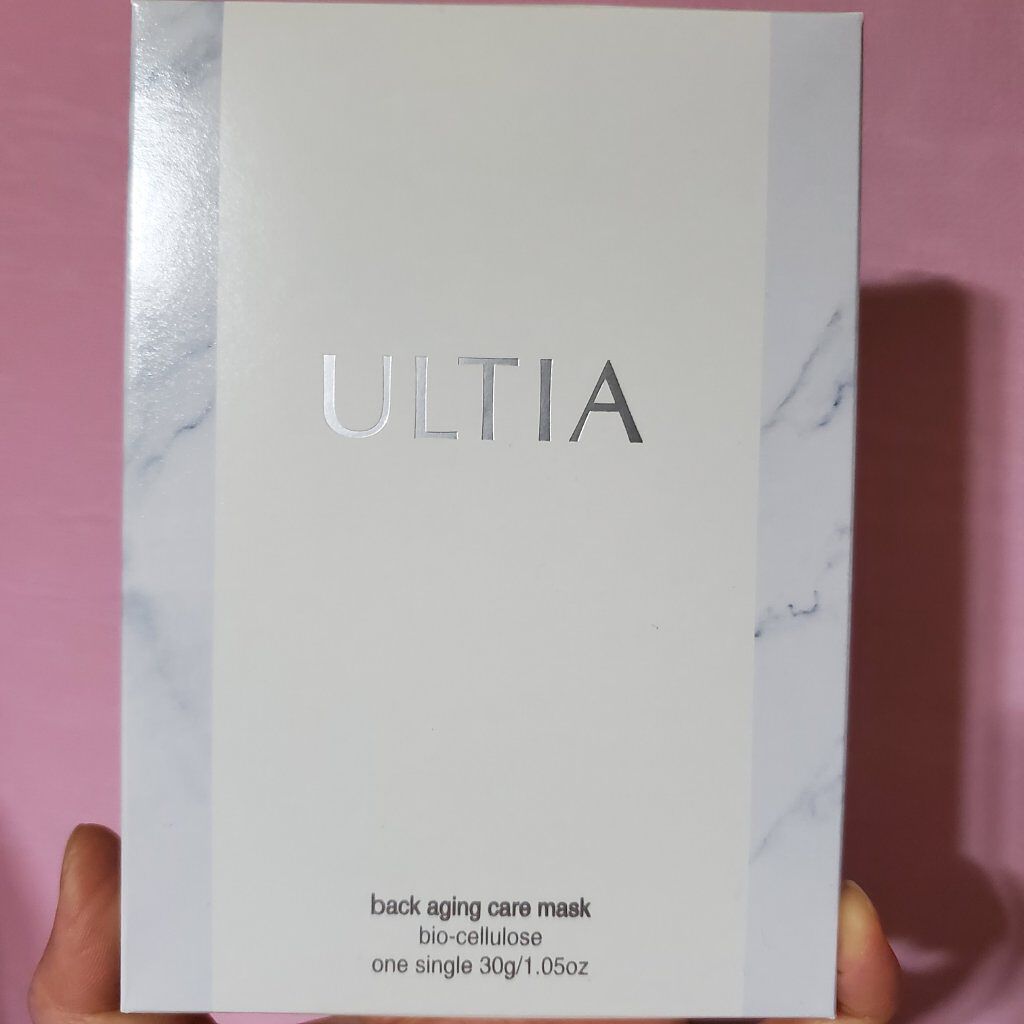 back aging care mask/ULTIA/シートマスク・パックを使ったクチコミ（3枚目）