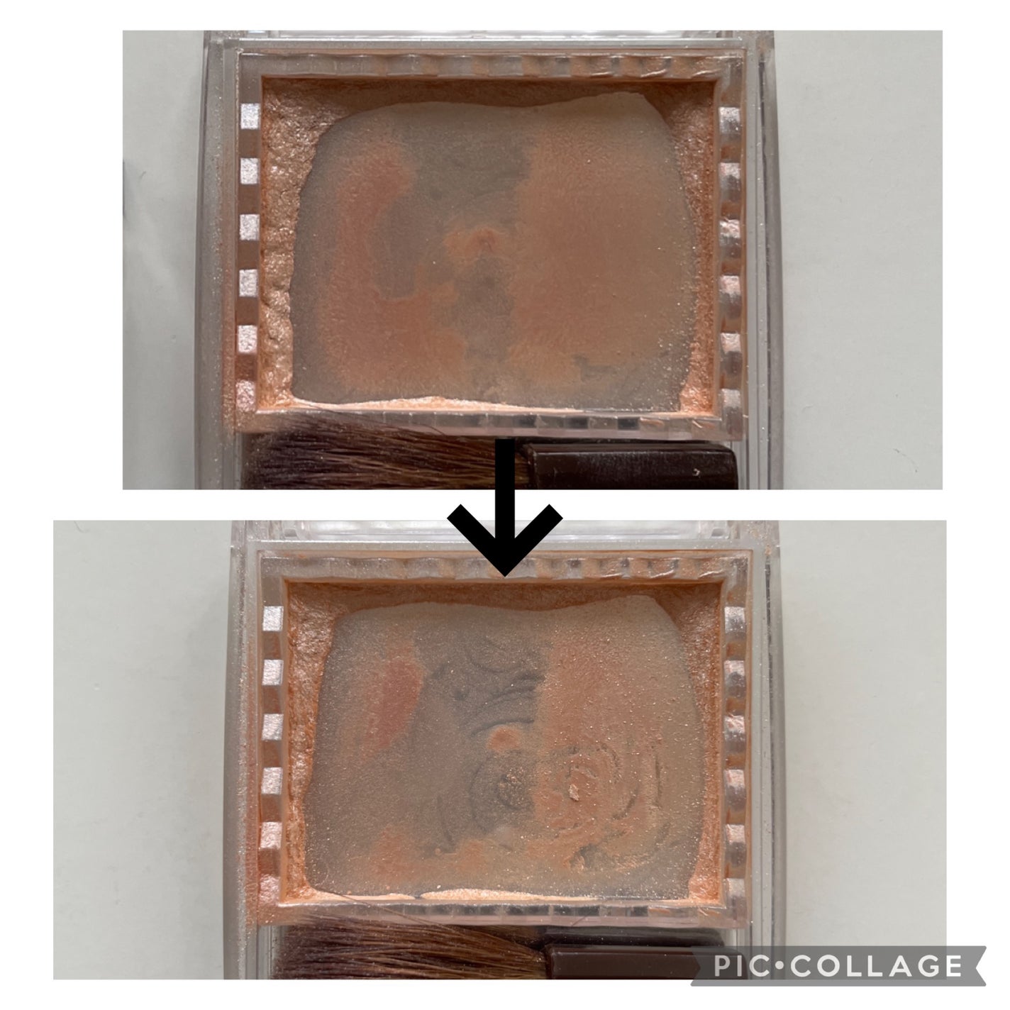 ノーズ&アイブロウパウダー/CEZANNE/パウダーアイブロウを使ったクチコミ(3枚目)