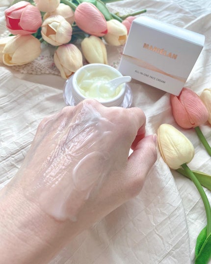 オールインワン フェイスクリーム /MARIÉLAN/オールインワン化粧品を使ったクチコミ(6枚目)