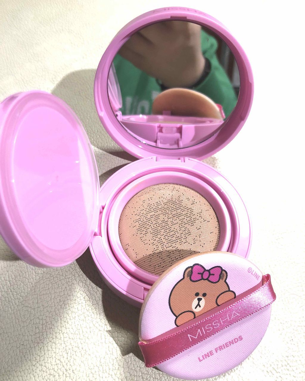 グロウ テンション/MISSHA/クッションファンデーションを使ったクチコミ(2枚目)