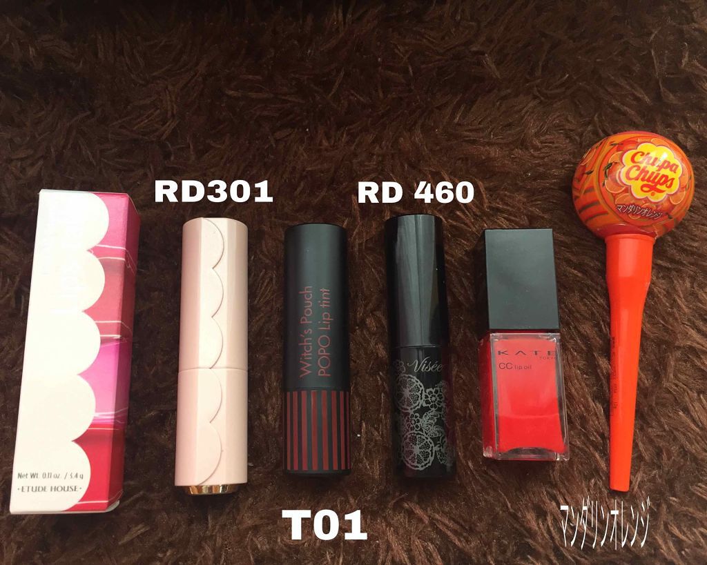 ディア マイエナメル リップトーク/ETUDE/口紅を使ったクチコミ（2枚目）