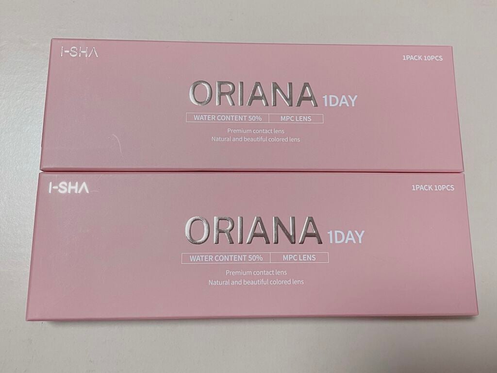 i-sha Oriana/蜜のレンズ/カラーコンタクトレンズを使ったクチコミ(2枚目)