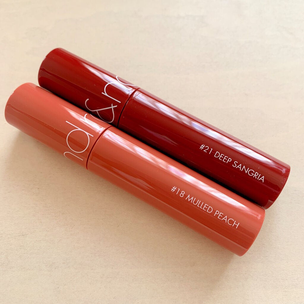 ジューシーラスティングティント/rom&nd/リップティントを使ったクチコミ(1枚目)