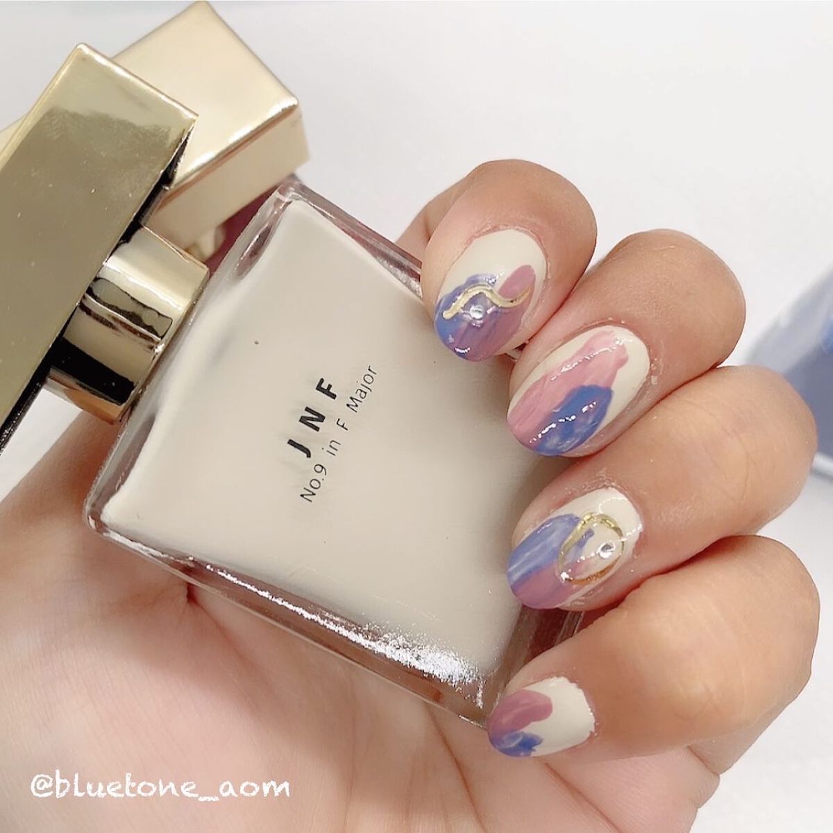 グレイズドフレグランスネイル/JNF/マニキュアを使ったクチコミ（1枚目）
