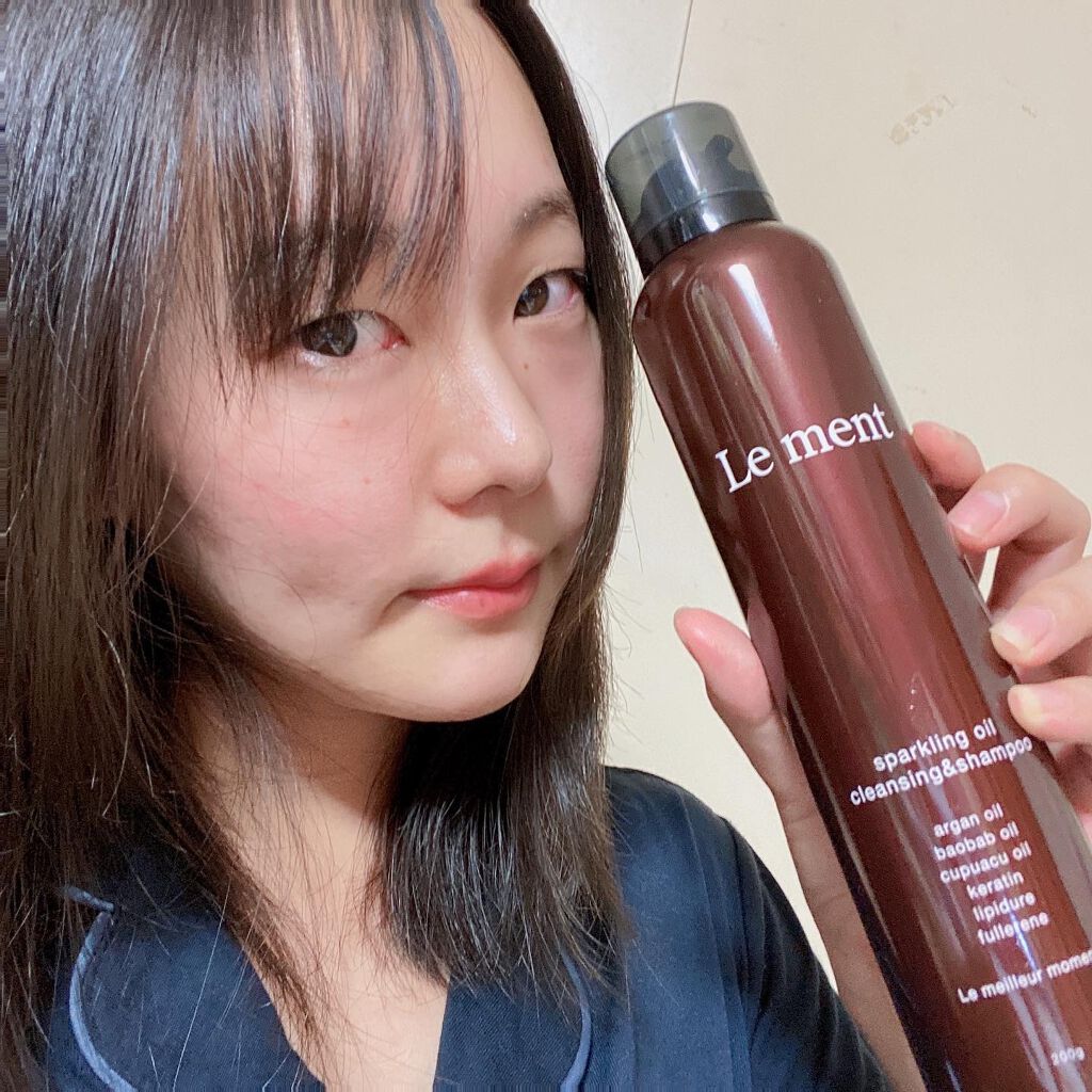 ルメント スパークリングオイル クレンジング&シャンプー/Le ment/市販シャンプーを使ったクチコミ(6枚目)