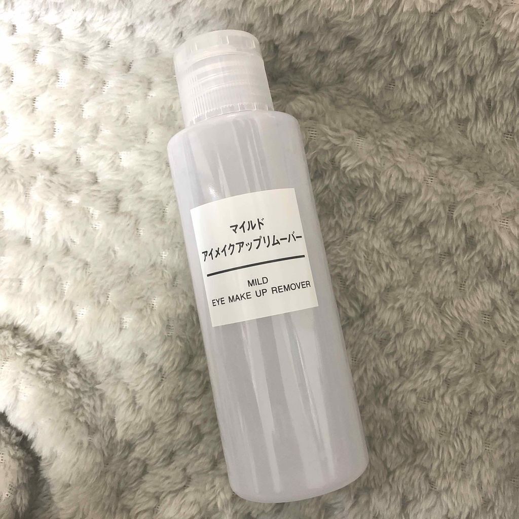 マイルドアイメイクアップリムーバー/無印良品/ポイントメイクリムーバーを使ったクチコミ（1枚目）