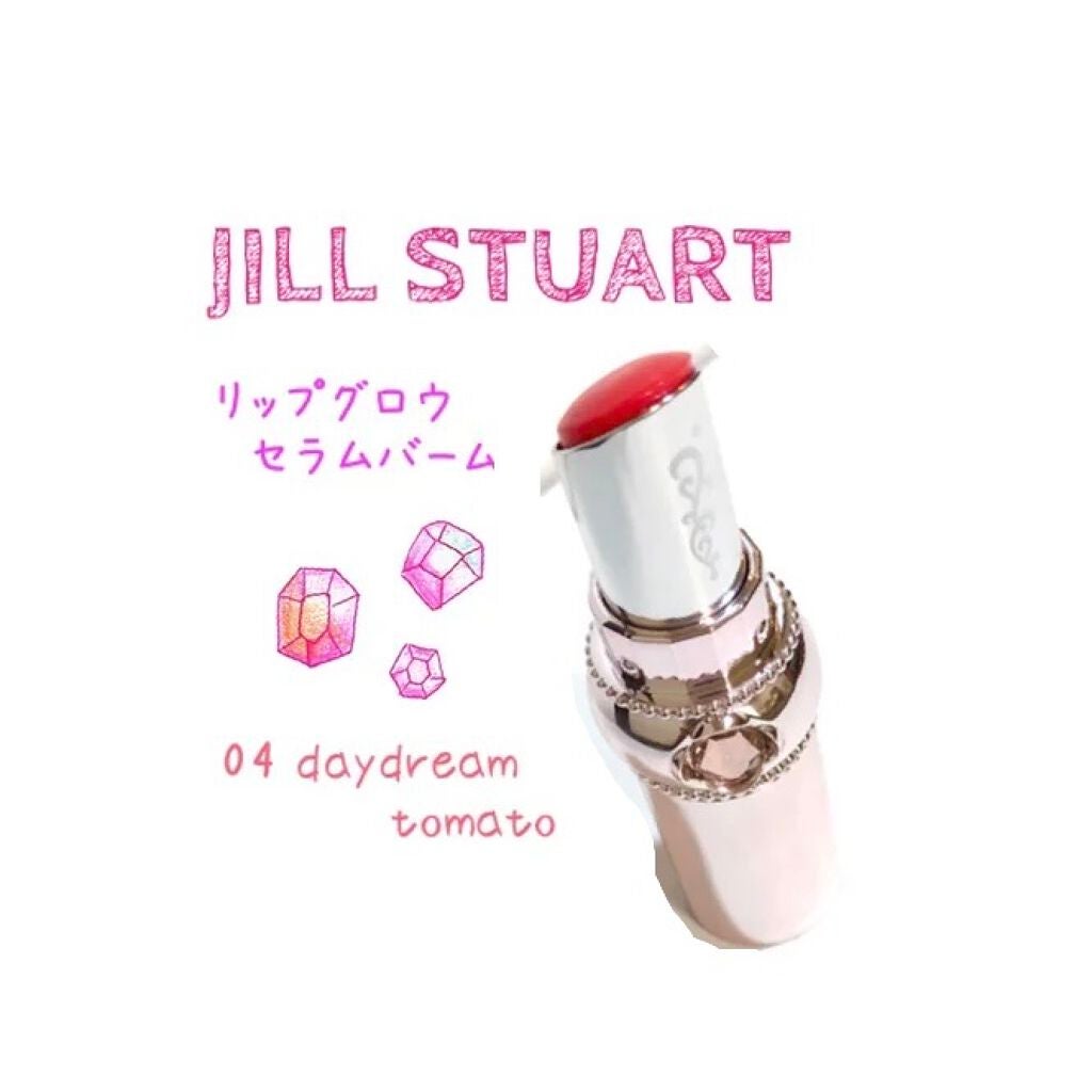 ジルスチュアート リップグロウ セラムバーム/JILL STUART/リップケア・リップクリームを使ったクチコミ（1枚目）