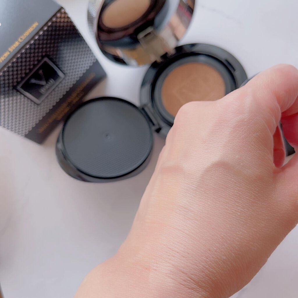 スキンソリューションスタークッション/FAU/クッションファンデーションを使ったクチコミ(6枚目)