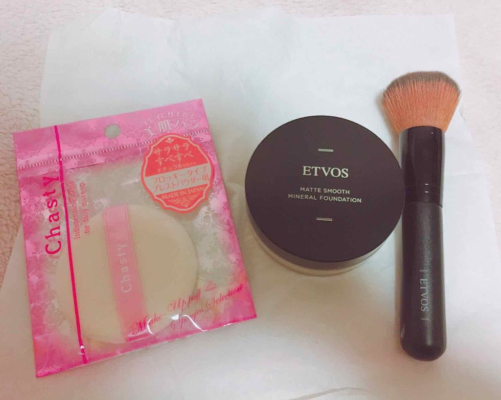 コンパクトフロッキーパフ 58ミリ2P/チャスティ/パフ・スポンジを使ったクチコミ（1枚目）