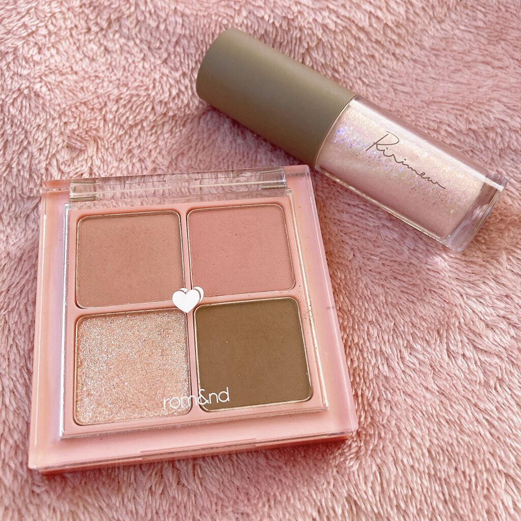 ベターザンアイズ/rom&nd/アイシャドウパレットを使ったクチコミ（3枚目）