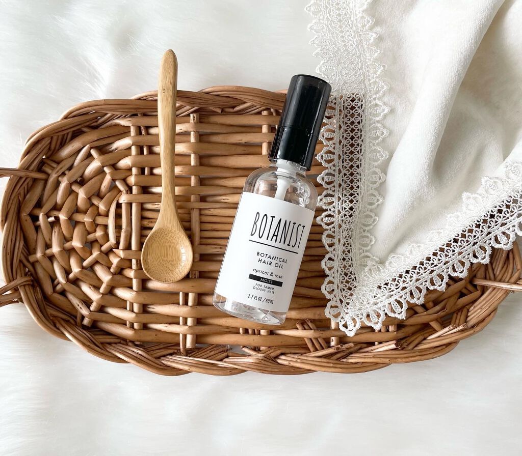 ボタニカルヘアオイル（モイスト）/BOTANIST/ヘアオイルを使ったクチコミ（2枚目）