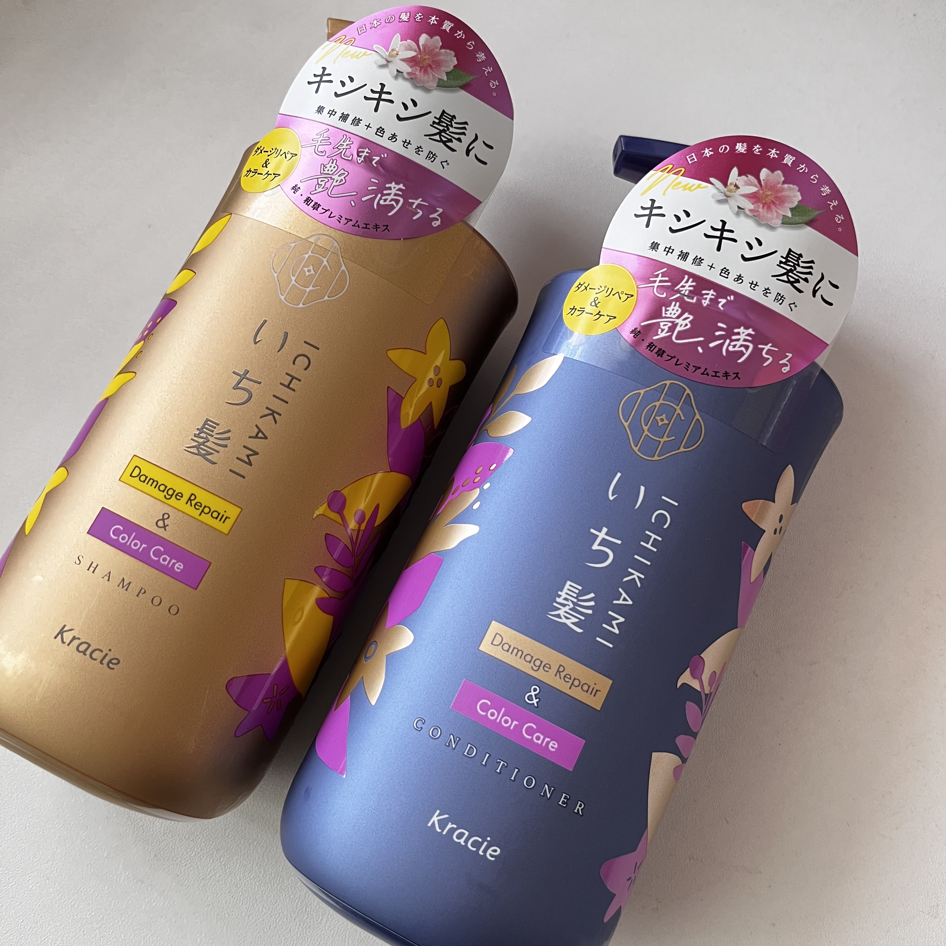 #PR


いち髪


ダメージリペア＆カラーケア 
シャンプー&コンディショナー


お試しさせて頂きました𓈒𓂂𓇬



優秀ないち髪から
ダメージリペア＆カラーケア ライン誕生です.ᐟ‪‪.ᐟ



ヘアカラーなどのダメージによる