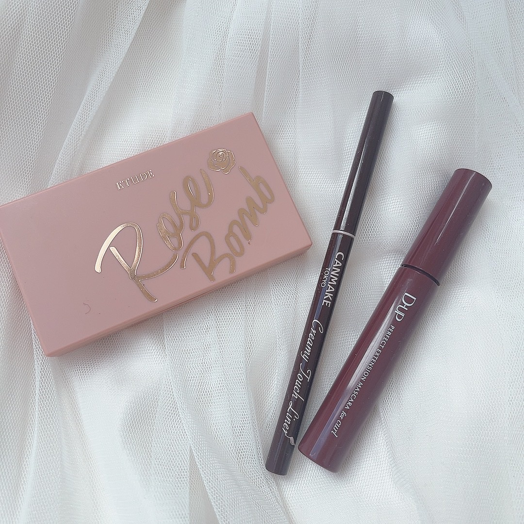 プレイカラーアイズミニ　ローズボム/ETUDE/アイシャドウパレットを使ったクチコミ（2枚目）