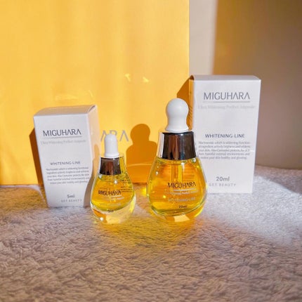 Ultra Whitening Perfect Ampoule/MIGUHARA/美容液を使ったクチコミ(5枚目)