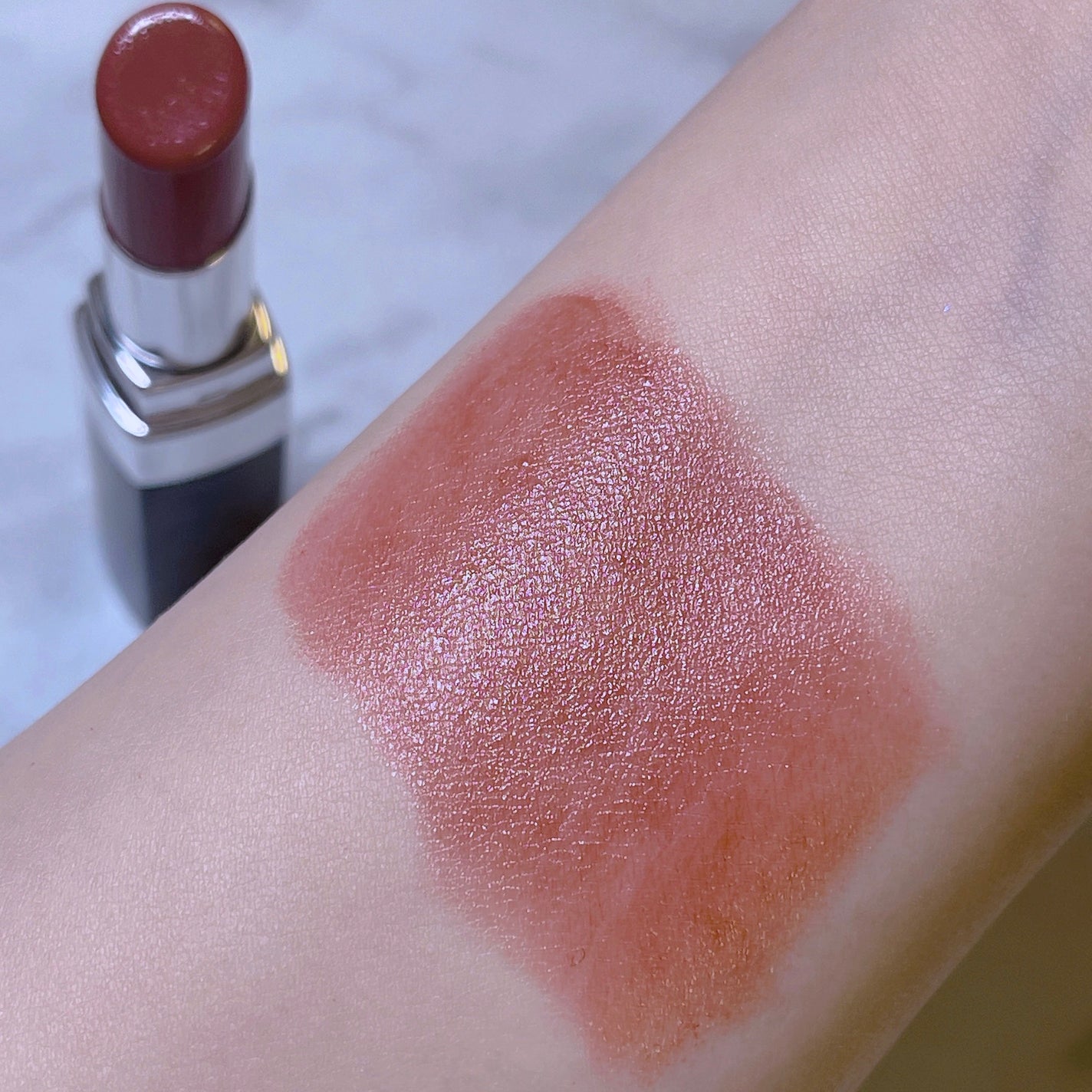 &be シアーリップ/&be/口紅を使ったクチコミ(7枚目)