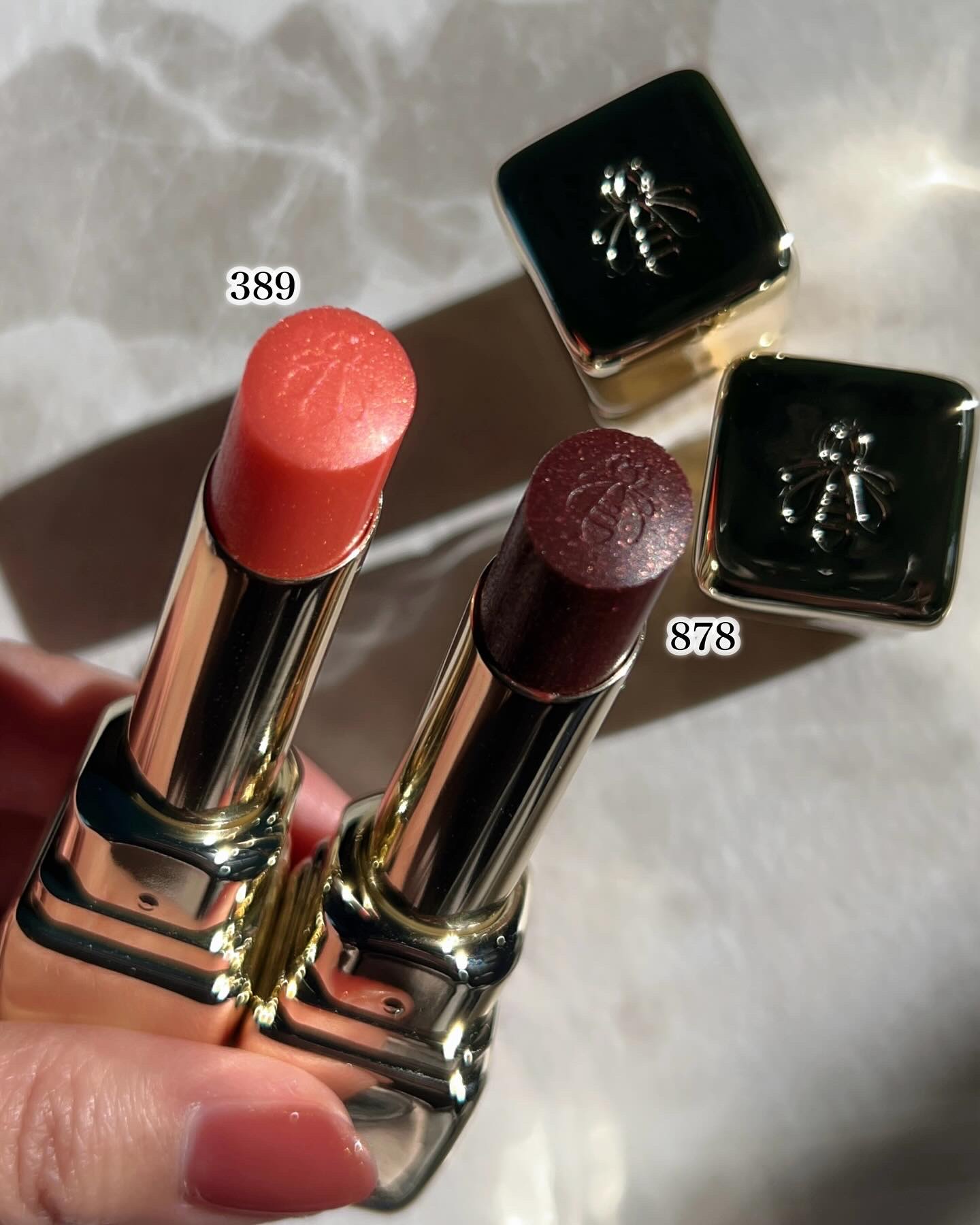 キスキス ビー グロウ/GUERLAIN/口紅を使ったクチコミ（3枚目）