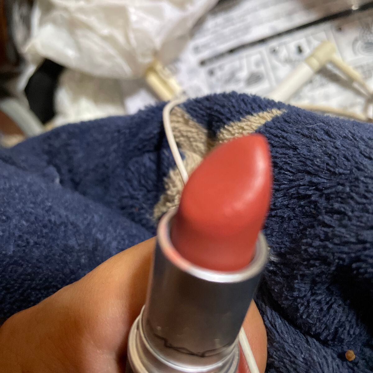 パウダーキス リップスティック/M・A・C/口紅を使ったクチコミ(2枚目)