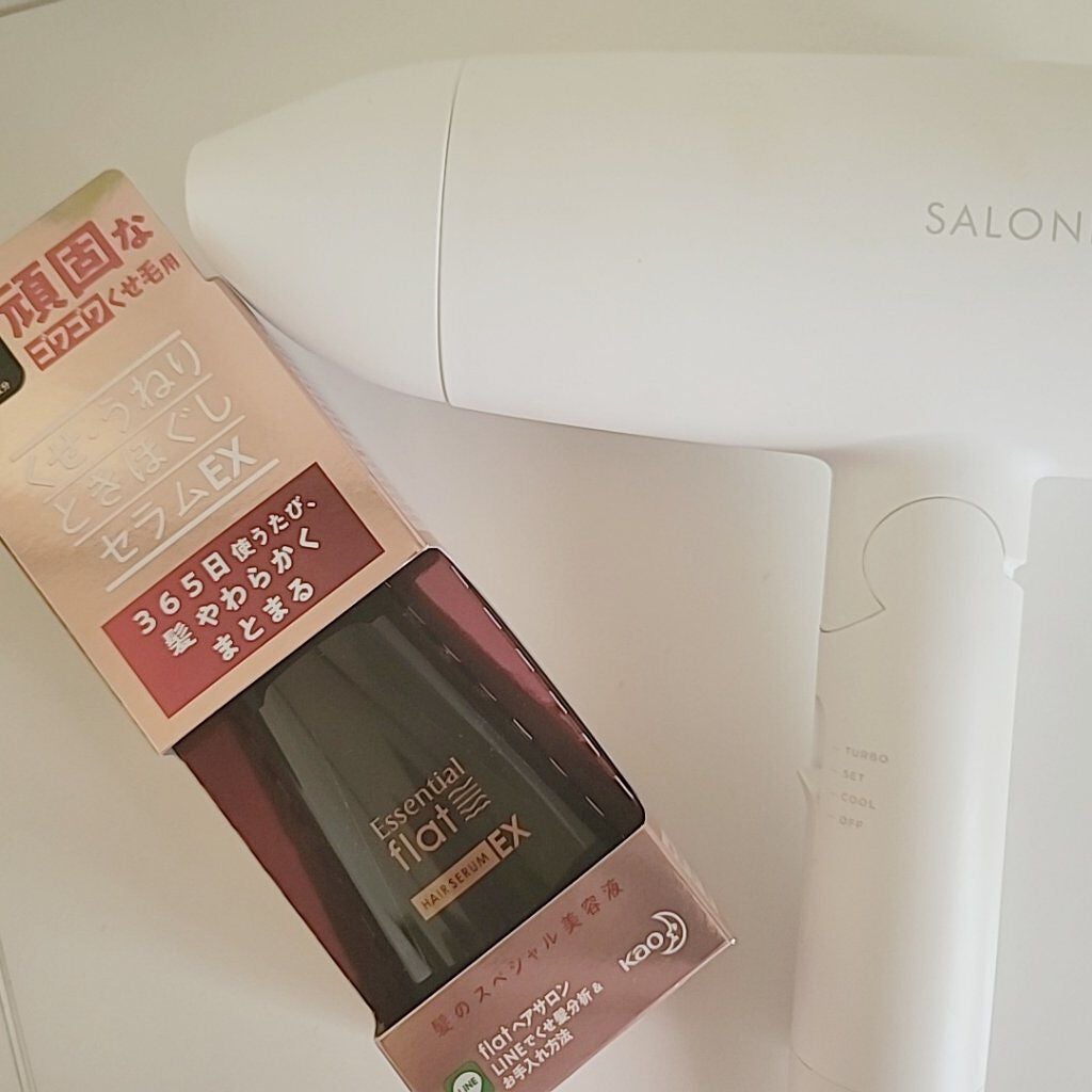 くせ・うねりときほぐしセラムEX/エッセンシャル flat/ヘアオイルを使ったクチコミ(1枚目)