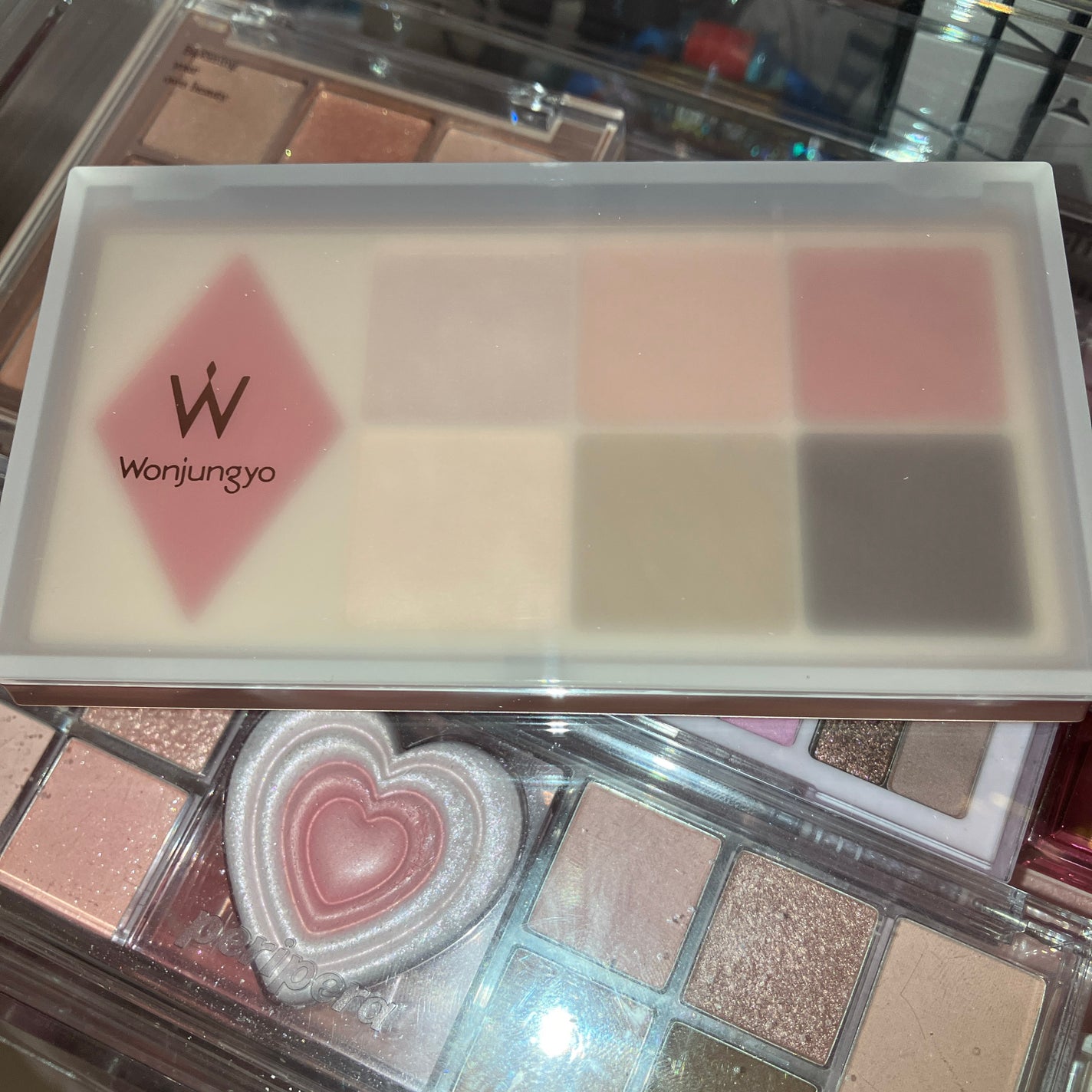 ウォンジョンヨ W デイリームードアップパレット /Wonjungyo/アイシャドウパレットを使ったクチコミ(1枚目)