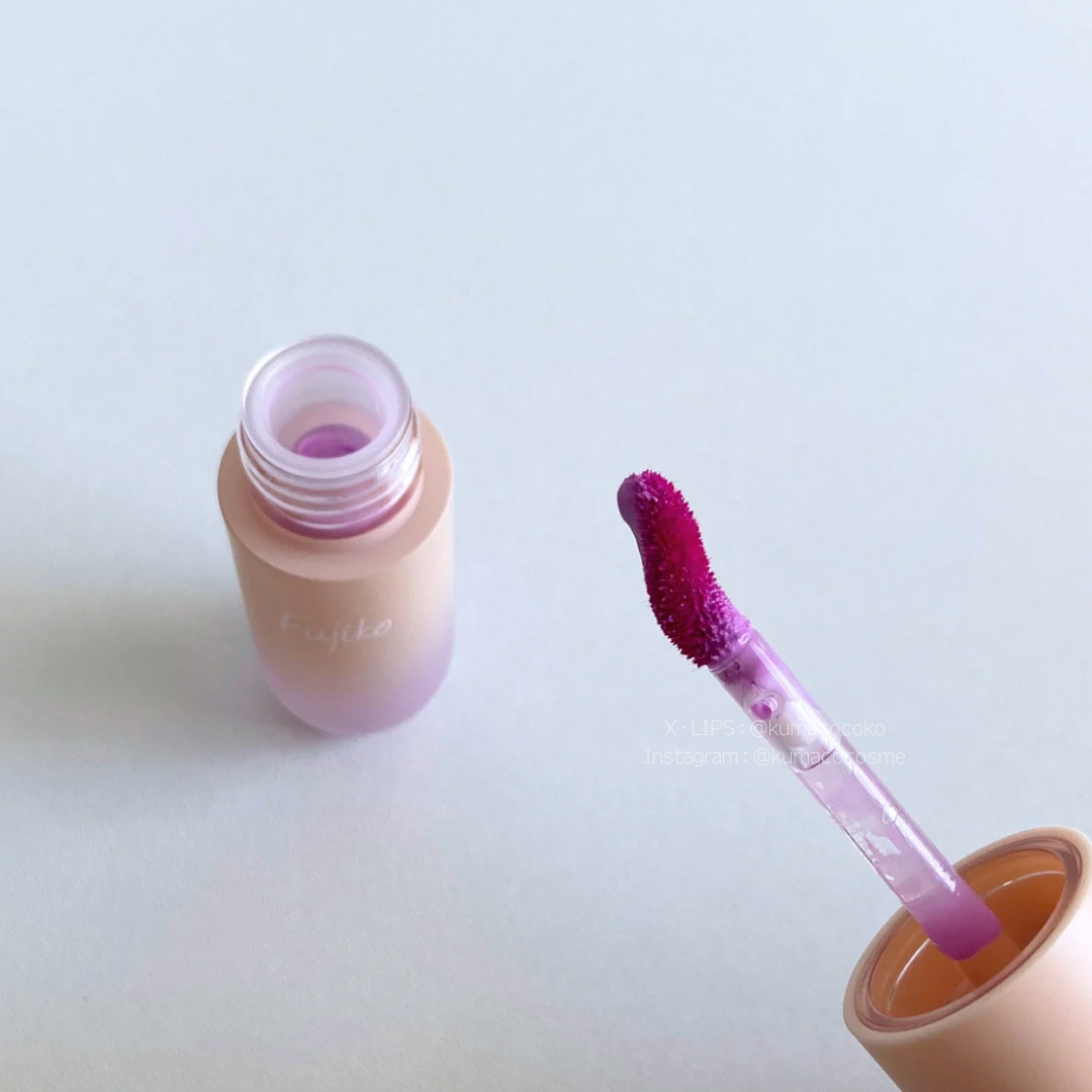 ⽔彩チーク/Fujiko/リキッドチークを使ったクチコミ（2枚目）