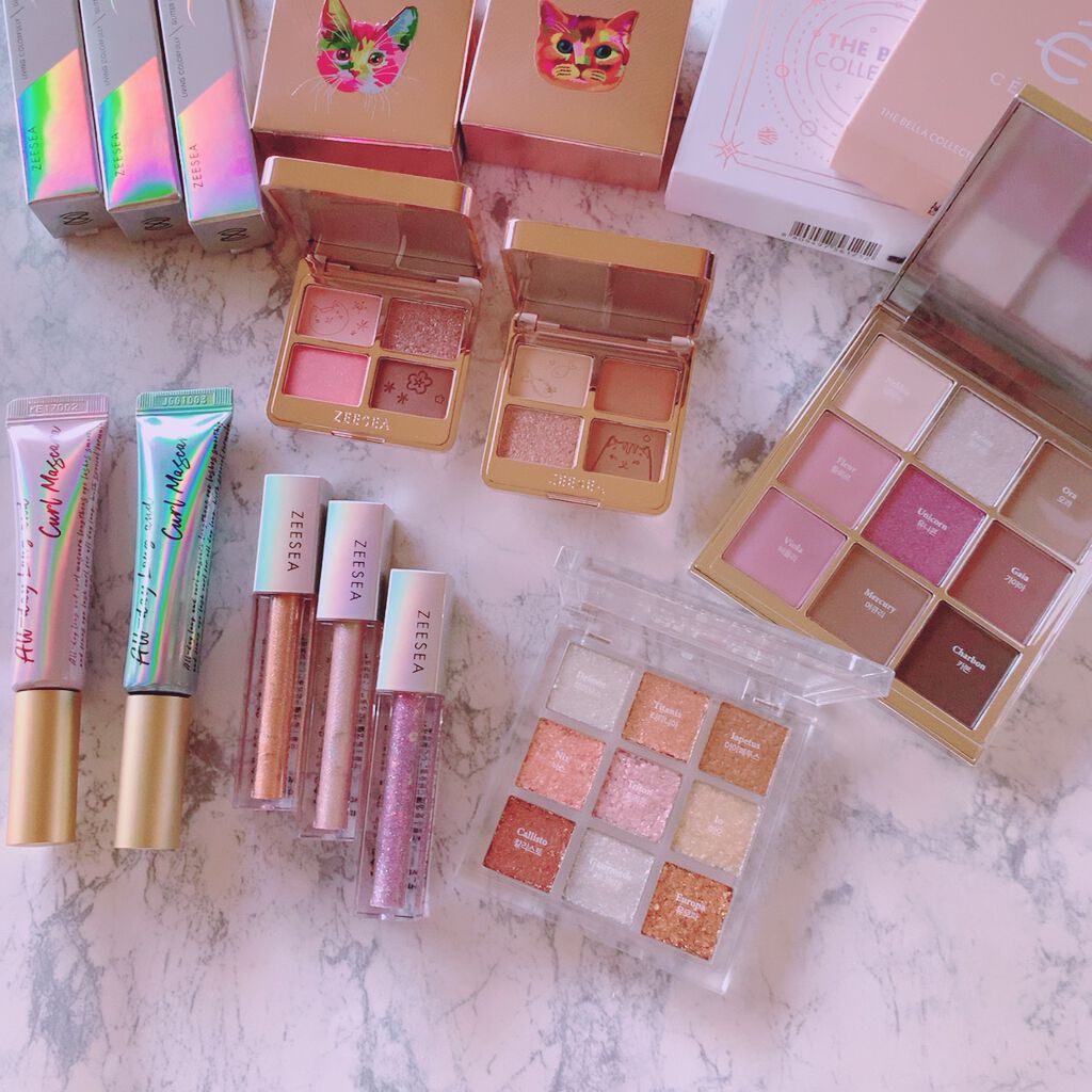 The Bella collection eyeshadow palette/CELEFIT/アイシャドウパレットを使ったクチコミ(2枚目)