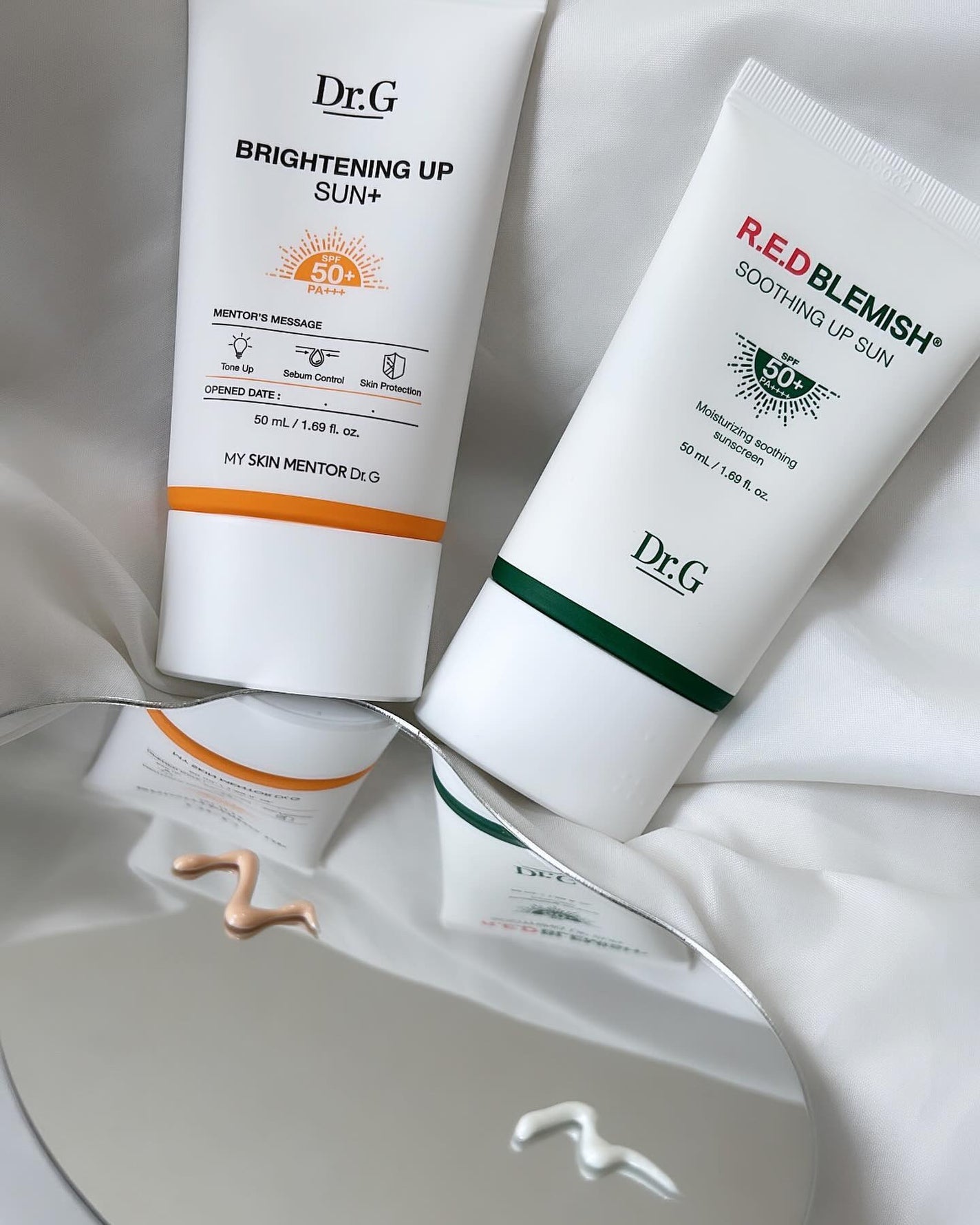 ブライトニングアップサンプラス/Dr.G/日焼け止めクリームを使ったクチコミ(2枚目)