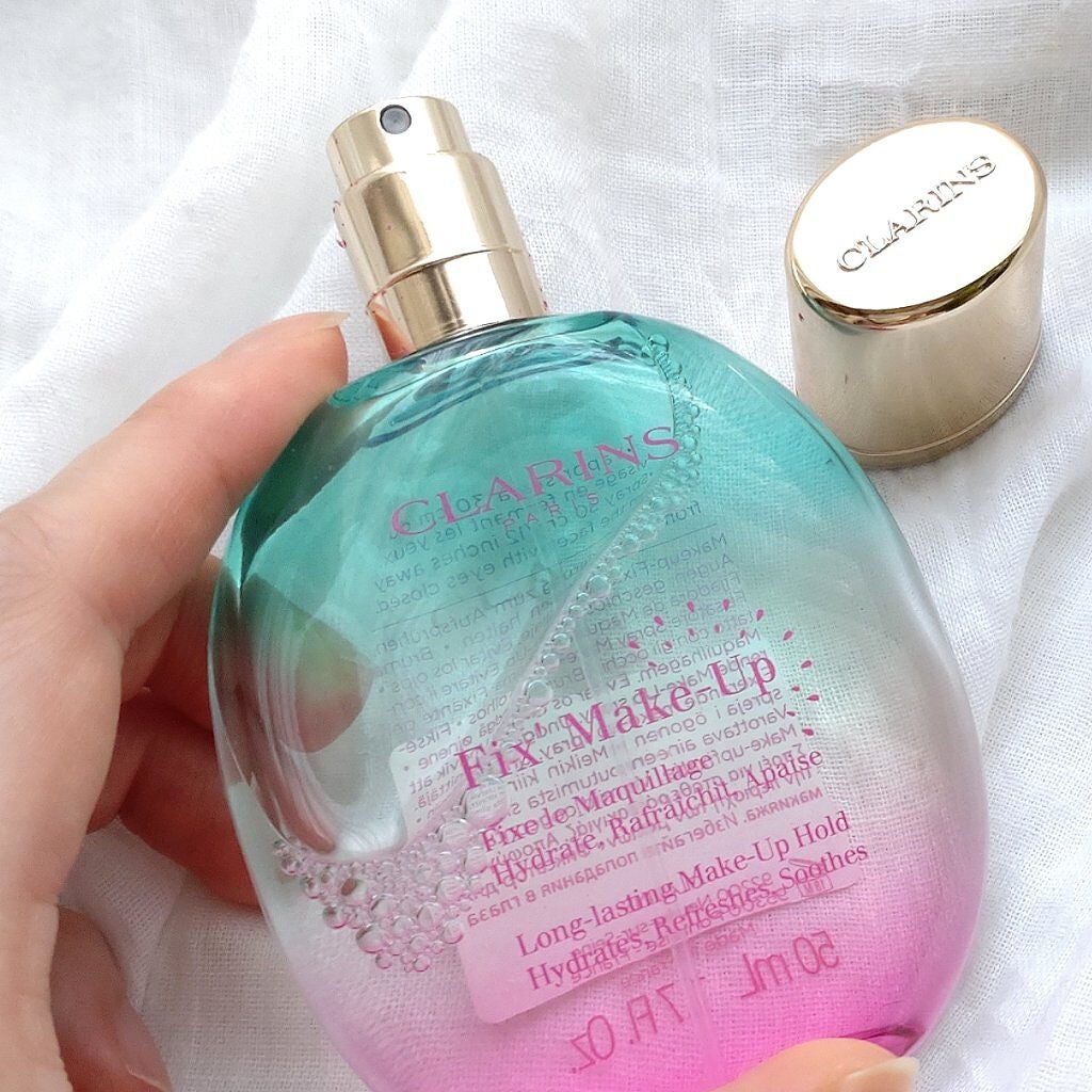 フィックス メイクアップ/CLARINS/ミスト状化粧水を使ったクチコミ(3枚目)