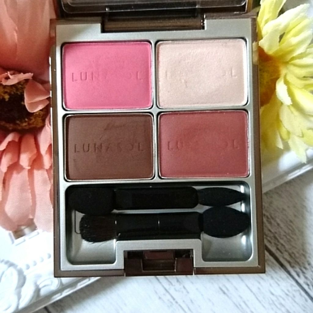 マカロングロウアイズ/LUNASOL/アイシャドウパレットを使ったクチコミ(1枚目)